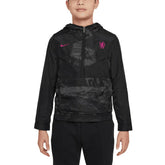 Chelsea Youth Amplify Windrunner Anorak Half-Zip Hoodie Jacket on sale - Black