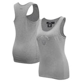 Las Vegas Raiders Pro Standard Women's Triple Tonal Racerback Tank Top - Gray cheap