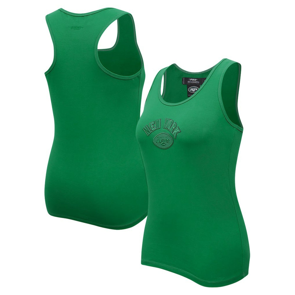 New York Jets Pro Standard Women's Triple Tonal Racerback Tank Top - Kelly Green on sale