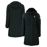 Minnesota Vikings Cutter & Buck Women's Mission Ridge Repreve Eco Insulated Long Full-Zip Puffer Jacket - Black online