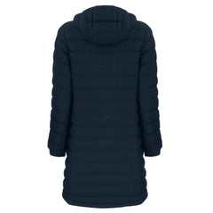 Denver Broncos Cutter & Buck Women's Mission Ridge Repreve Eco Insulated Long Full-Zip Puffer Jacket - Navy sale