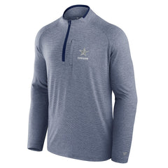 Dallas Cowboys Unisex Front Office Performance Primary Quarter-Zip Jacket - Navy outlet