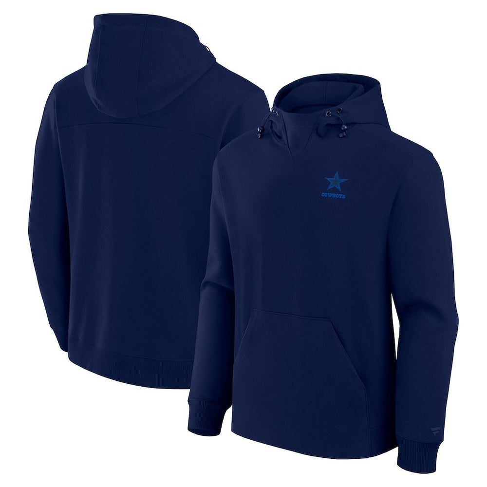 Dallas Cowboys Unisex Front Office Tonal Tri-Blend Pullover Hoodie - Navy cheap