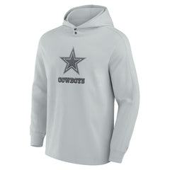 Dallas Cowboys Elements Blaze Tri-Blend Long Sleeve Hoodie T-Shirt - Gray sale