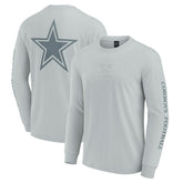 Dallas Cowboys Unisex Elements Strive Long Sleeve T-Shirt - Gray cheap