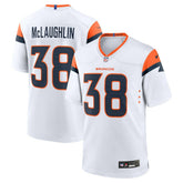 Jaleel McLaughlin Denver Broncos Game Jersey - White cheap