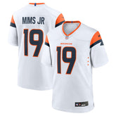 Marvin Mims Jr Denver Broncos Game Jersey - White on sale