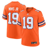 Marvin Mims Jr Denver Broncos Mile High Collection 1977 Throwback Player Game Jersey - Orange discount