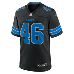 Jack Campbell Detroit Lions 2nd Alternate Game Jersey - Black on sale