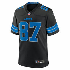 Sam LaPorta Detroit Lions 2nd Alternate Game Jersey - Black cheap
