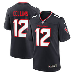 Nico Collins Houston Texans Game Jersey - Navy cheap
