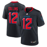 Nico Collins Houston Texans 2nd Alternate Game Jersey - Navy cheap