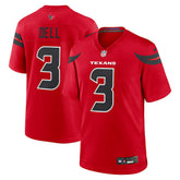 Tank Dell Houston Texans Alternate Game Jersey - Red on sale