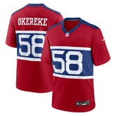 Bobby Okereke New York Giants Alternate Player Game Jersey - Century Red sale