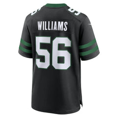 Quincy Williams New York Jets Alternate Game Jersey - Legacy Black cheap