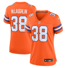 Jaleel McLaughlin Denver Broncos Women's Mile High Collection 1977 Throwback Player Game Jersey - Orange on sale