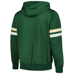 Milwaukee Bucks G-III Sports by Carl Banks Contender Full-Zip Hoodie Jacket - Hunter Green discount