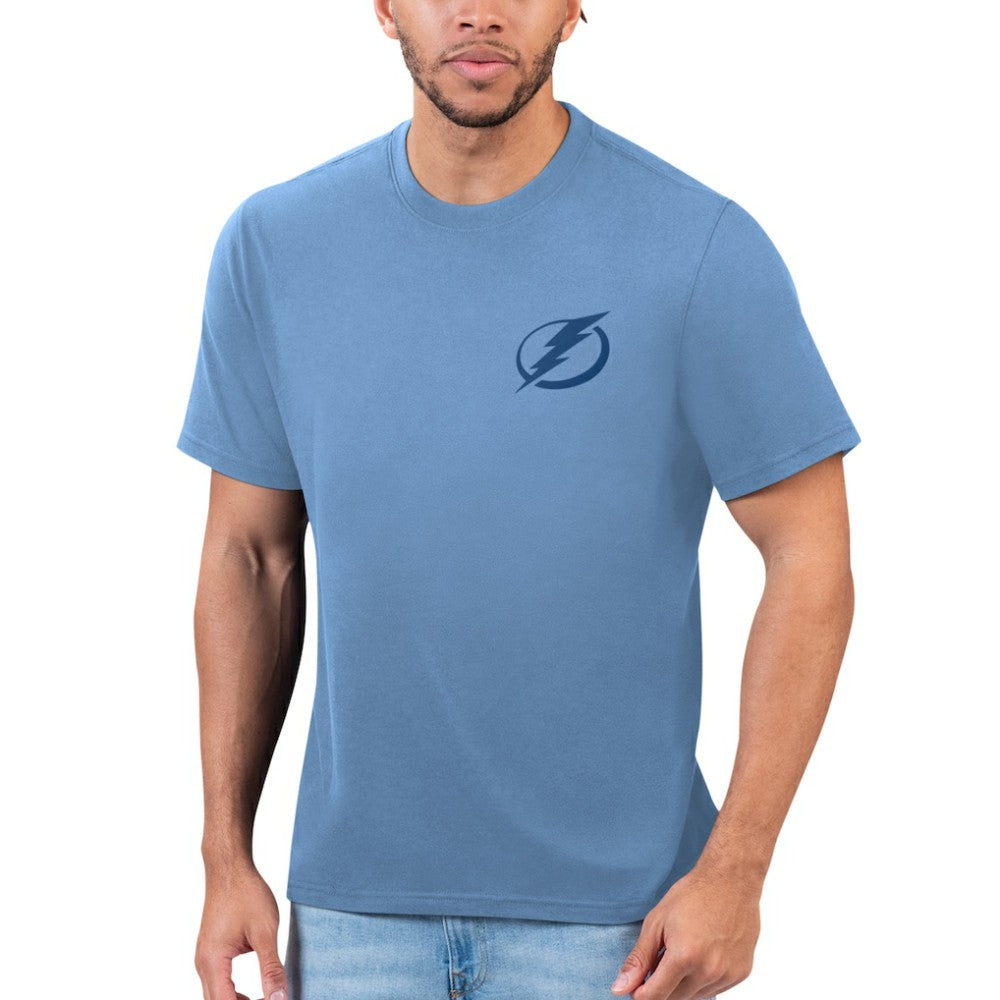 Tampa Bay Lightning Margaritaville T-Shirt - Blue T-shirts