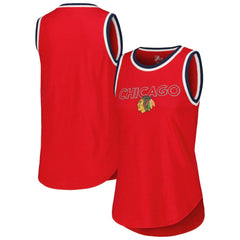 Chicago Blackhawks G-III 4Her by Carl Banks Women's Strategy Tank Top - Red Tank Top