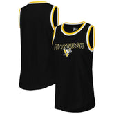 Pittsburgh Penguins G-III 4Her by Carl Banks Women's Strategy Tank Top - Black Tank Top