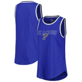 St. Louis Blues G-III 4Her by Carl Banks Women's Strategy Tank Top - Blue Tank Top
