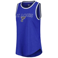 St. Louis Blues G-III 4Her by Carl Banks Women's Strategy Tank Top - Blue Tank Top