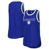 Toronto Maple Leafs G-III 4Her by Carl Banks Women's Strategy Tank Top - Blue Tank Top