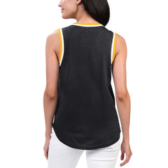 Boston Bruins G-III 4Her by Carl Banks Women's Strategy Tank Top - Black Tank Top