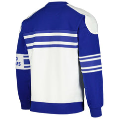 Toronto Maple Leafs Starter Defense Fleece Crewneck Pullover Sweatshirt - White Sweatshirts