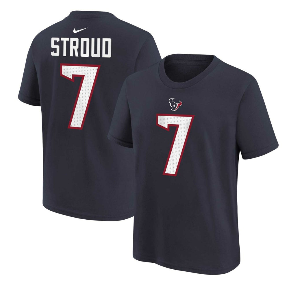 C.J. Stroud Houston Texans Preschool Player Name & Number T-Shirt - Navy cheap