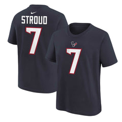 C.J. Stroud Houston Texans Preschool Player Name & Number T-Shirt - Navy cheap