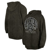 San Antonio Spurs Unisex Oversized Essentials Pigment Wash Fleece Pullover Hoodie - Charcoal cheap