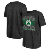 Boston Celtics Enzyme Washed Oversized T-Shirt - Black on sale
