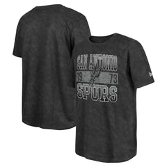 San Antonio Spurs Enzyme Washed Oversized T-Shirt - Black for sale