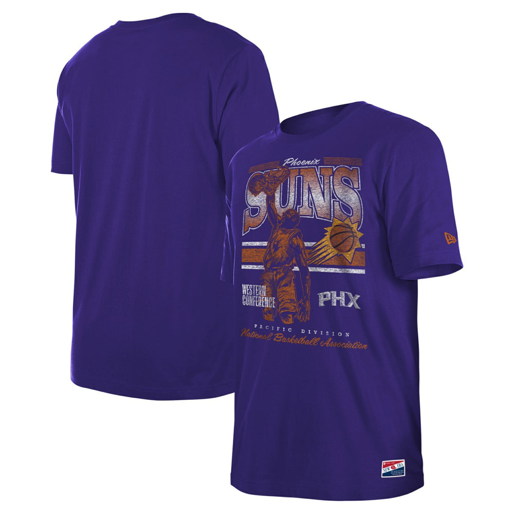 Phoenix Suns Enzyme Wash Oversized T-Shirt - Purple shop