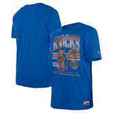 New York Knicks Enzyme Wash Oversized T-Shirt - Blue online