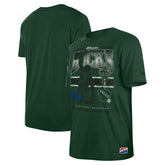 Milwaukee Bucks Enzyme Wash Oversized T-Shirt - Hunter Green discount