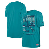 Charlotte Hornets Enzyme Wash Oversized T-Shirt - Teal shop