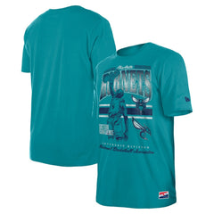 Charlotte Hornets Enzyme Wash Oversized T-Shirt - Teal shop