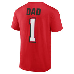 Cincinnati Reds Father's Day #1 Dad T-Shirt Red