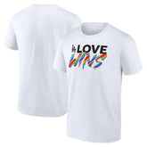 Los Angeles Dodgers Love Wins T-Shirt White