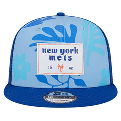 New York Mets Bikini Bottom Trucker 9FIFTY Snapback Hat Royal