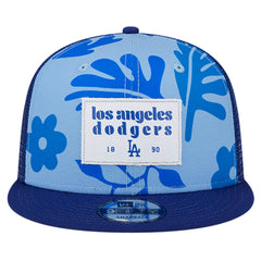 Los Angeles Dodgers Bikini Bottom Trucker 9FIFTY Snapback Hat Royal