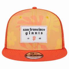 San Francisco Giants Bikini Bottom Trucker 9FIFTY Snapback Hat Orange