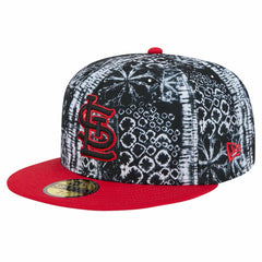 St. Louis Cardinals Sands 59FIFTY Fitted Hat Black