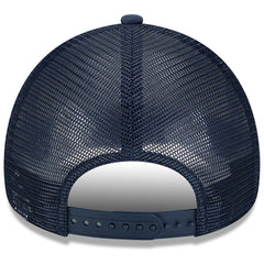 New York Giants New Era Retro Wordmark A-Frame 9FORTY Adjustable Hat - White/Royal for sale