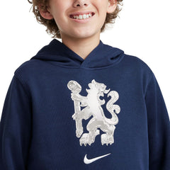 Chelsea Youth Club Pullover Hoodie - Navy for sale