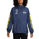 Paris Saint-Germain Women's Essential Woven Full-Zip Jacket on sale - Navy