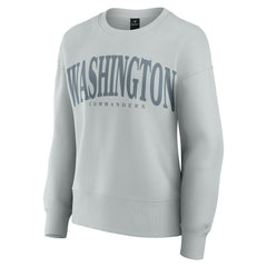 Washington Commanders Women's Elements Pullover Sweatshirt - Gray sale