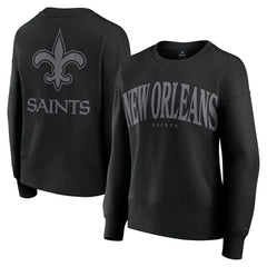 New Orleans Saints Women's Elements Pullover Sweatshirt - Black online